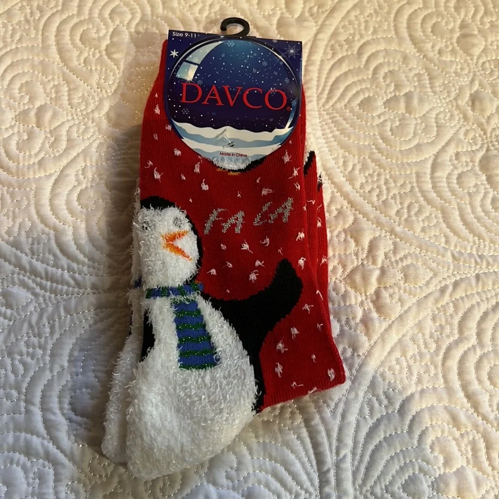 2‎ pair holiday socks, new
